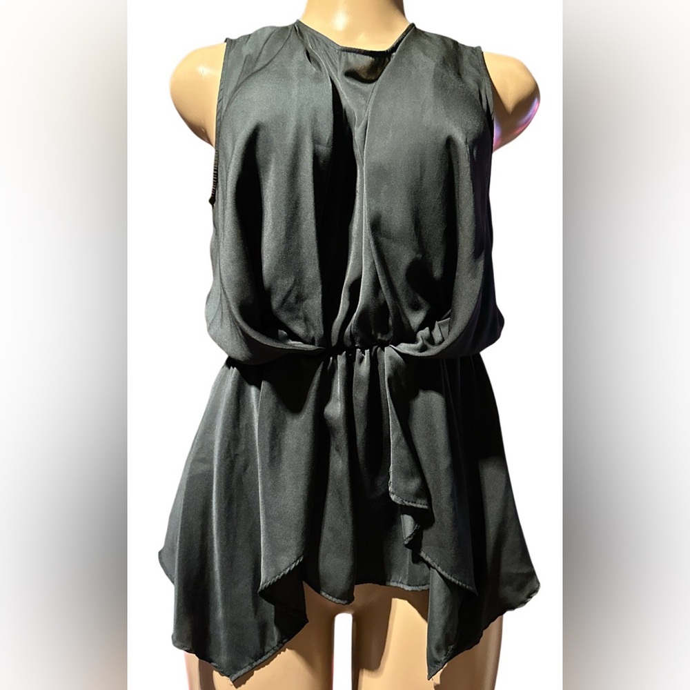 H&M Black Sleeveless Blouse ~ Size 4 ~ Women’s Top